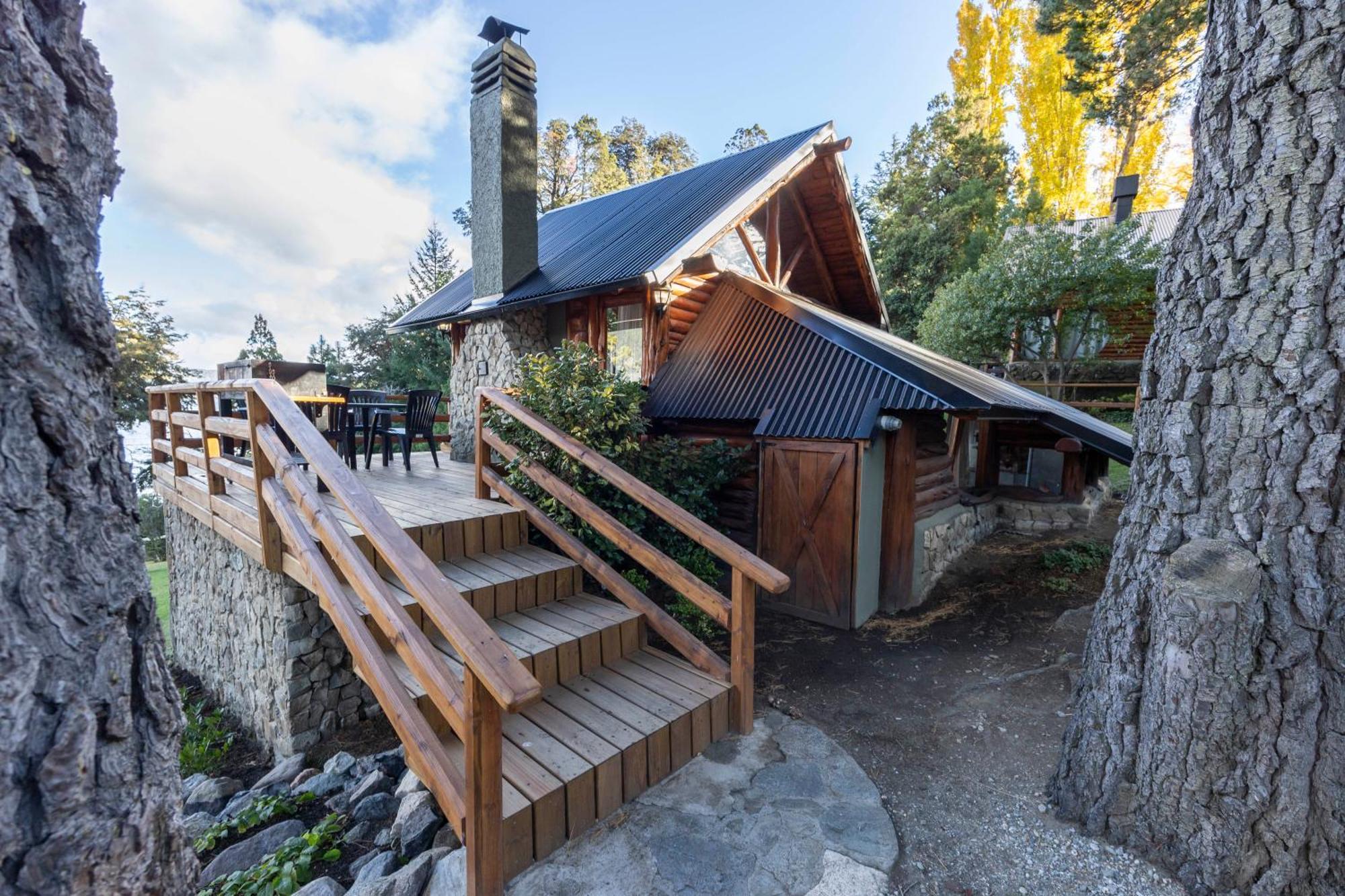 Cabanas Villa Labrador Con Costa De Lago Bariloche Buitenkant foto