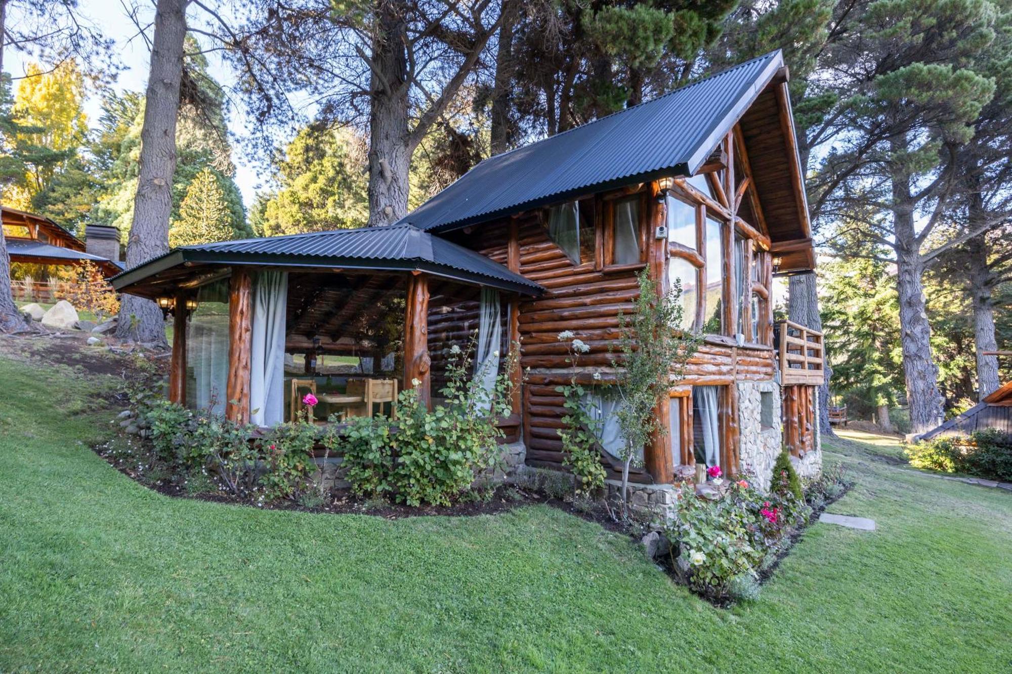 Cabanas Villa Labrador Con Costa De Lago Bariloche Buitenkant foto
