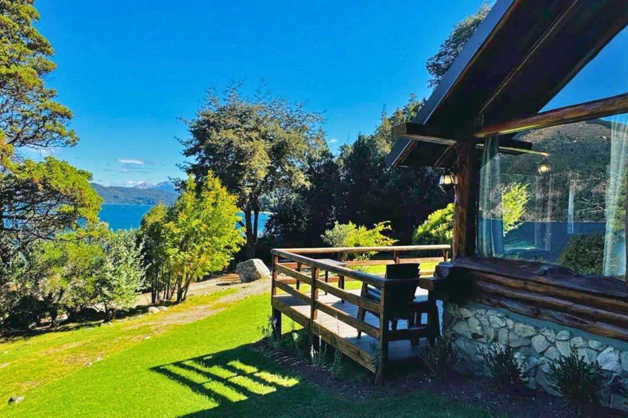 Cabanas Villa Labrador Con Costa De Lago Bariloche Buitenkant foto