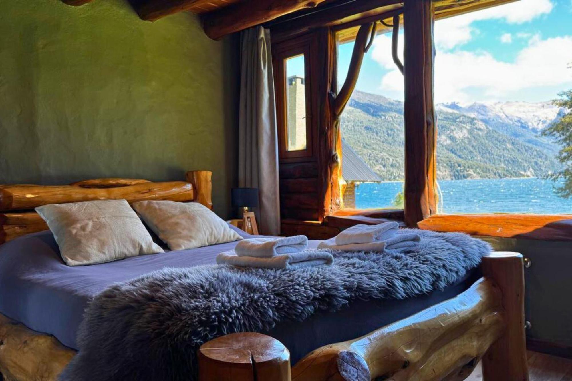 Cabanas Villa Labrador Con Costa De Lago Bariloche Buitenkant foto