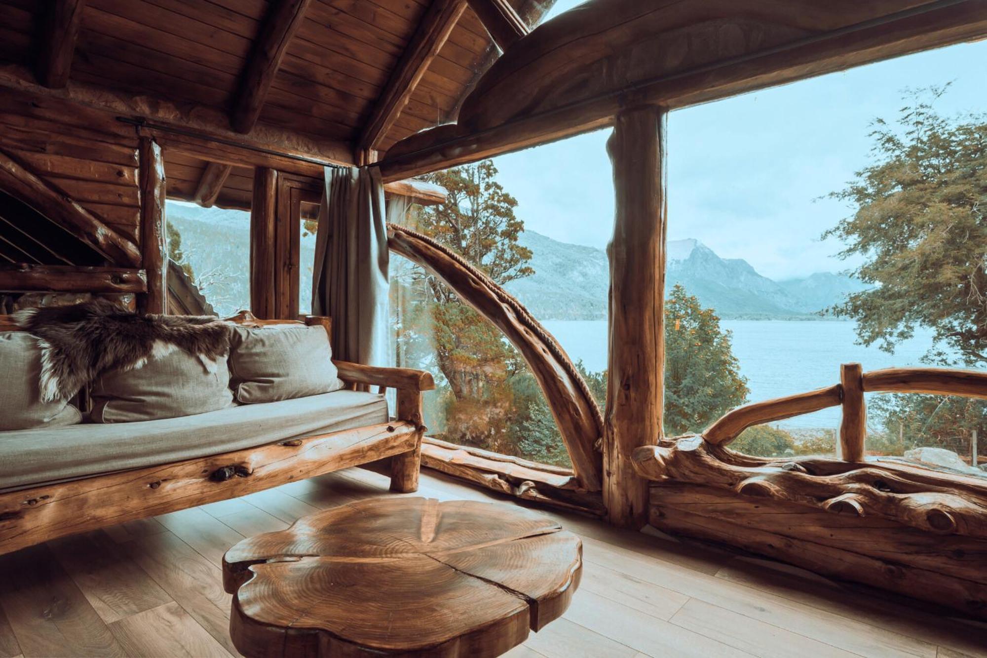Cabanas Villa Labrador Con Costa De Lago Bariloche Buitenkant foto