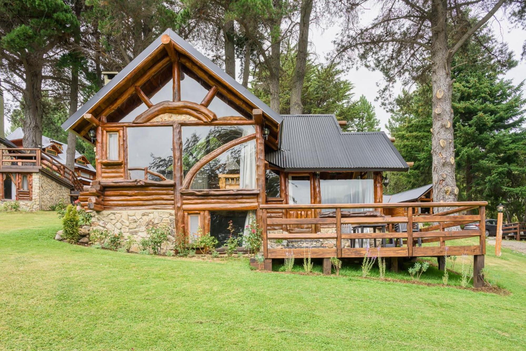 Cabanas Villa Labrador Con Costa De Lago Bariloche Buitenkant foto