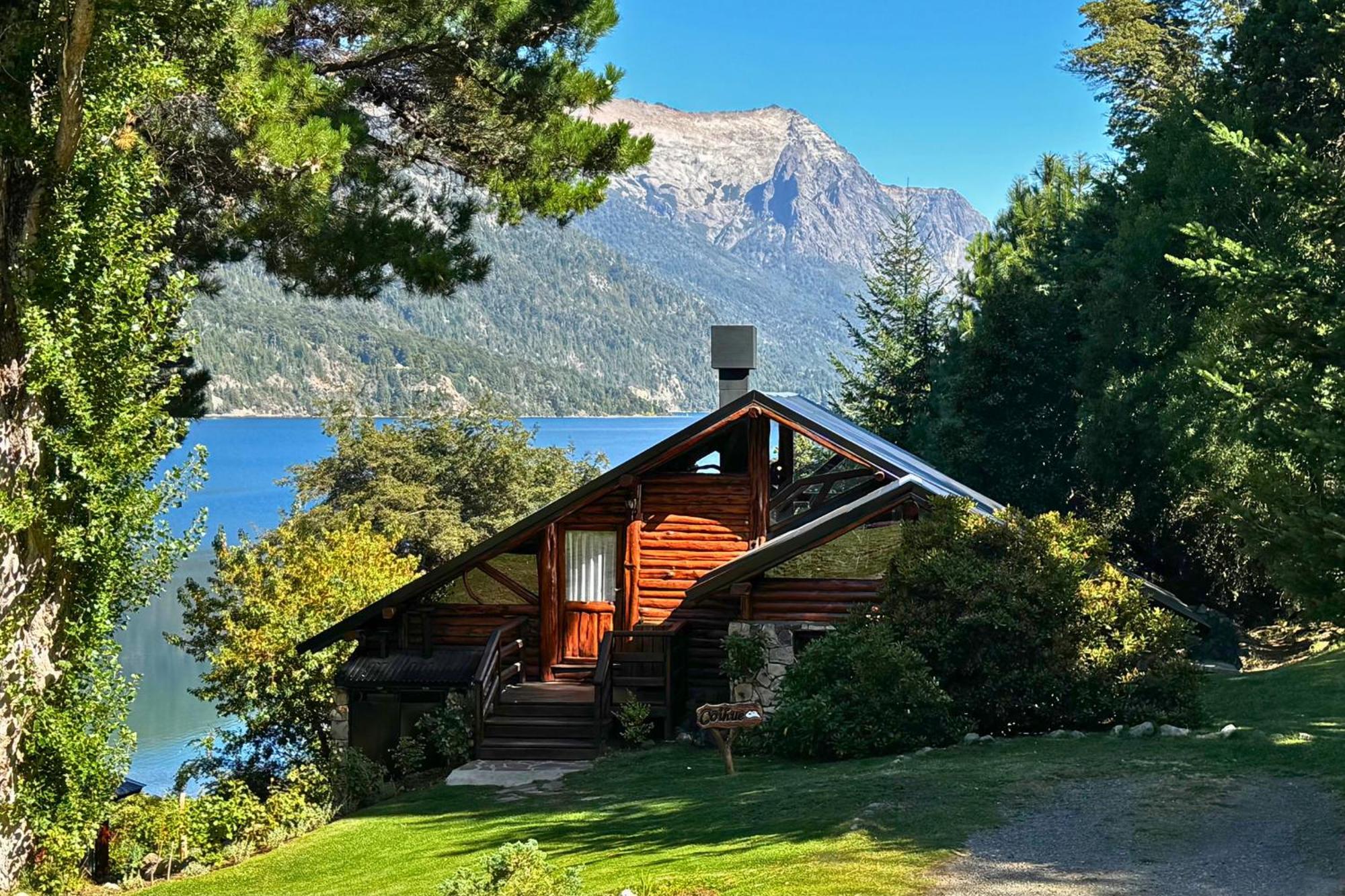 Cabanas Villa Labrador Con Costa De Lago Bariloche Buitenkant foto