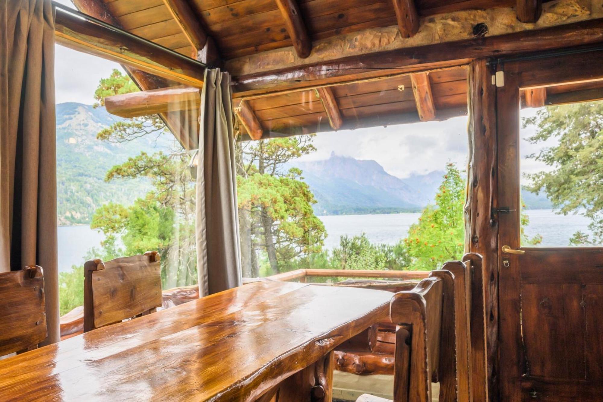 Cabanas Villa Labrador Con Costa De Lago Bariloche Buitenkant foto